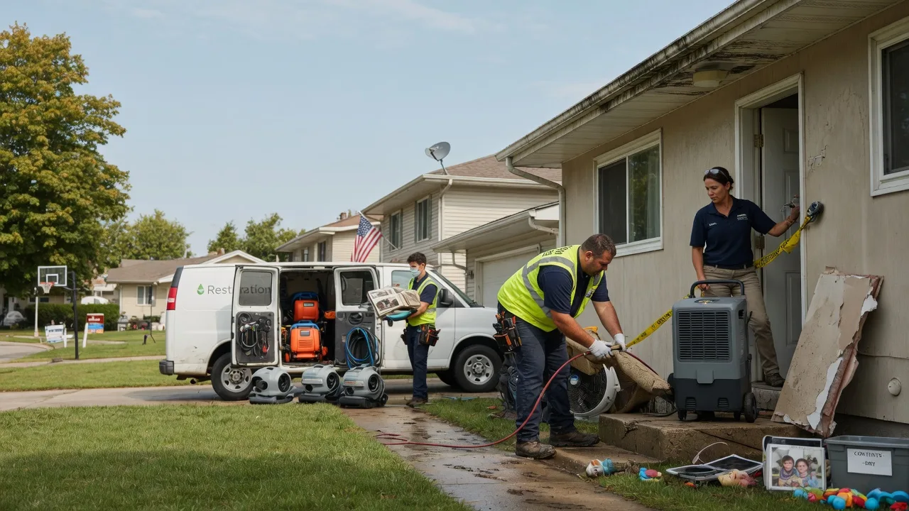 Water Damage Restoration in Waynesfield, OH near me
